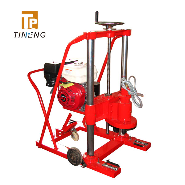 Pavement core drilling machine