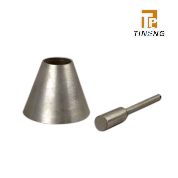 Sand absorption cone and tamper