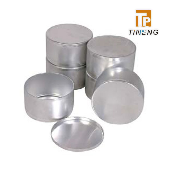 Aluminum soil sample container