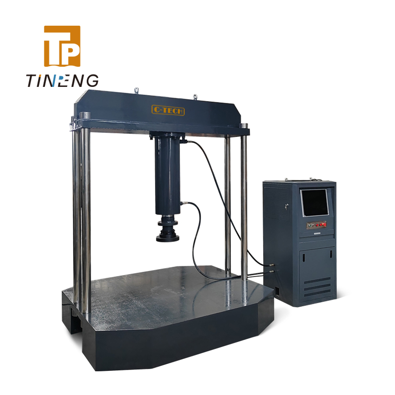 Manhole cover compression testing machine