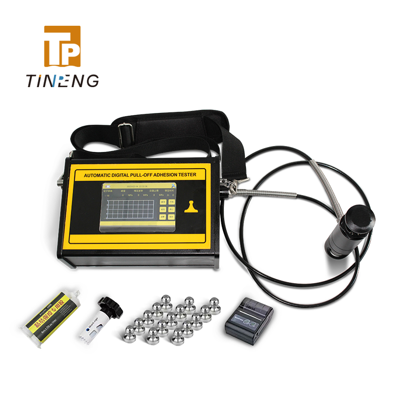 Automatic digital pull-off adhesion tester