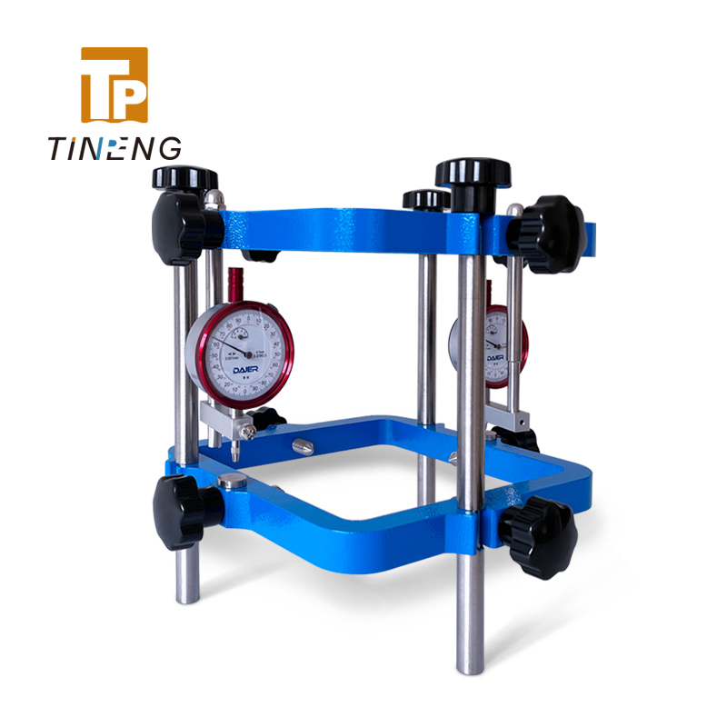 Concrete cylinder compressometer-extensometer