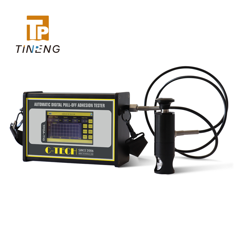 Automatic digital pull-off adhesion tester