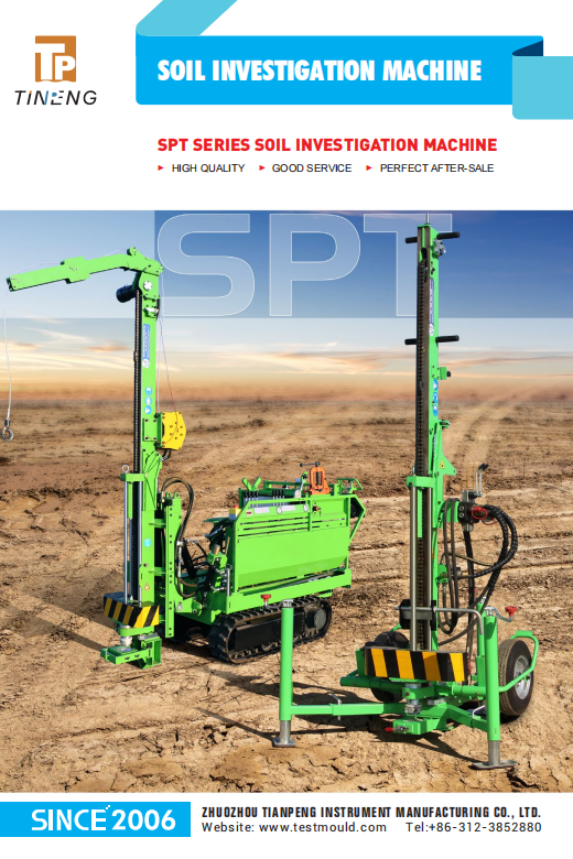 SPT series soil investigation machine