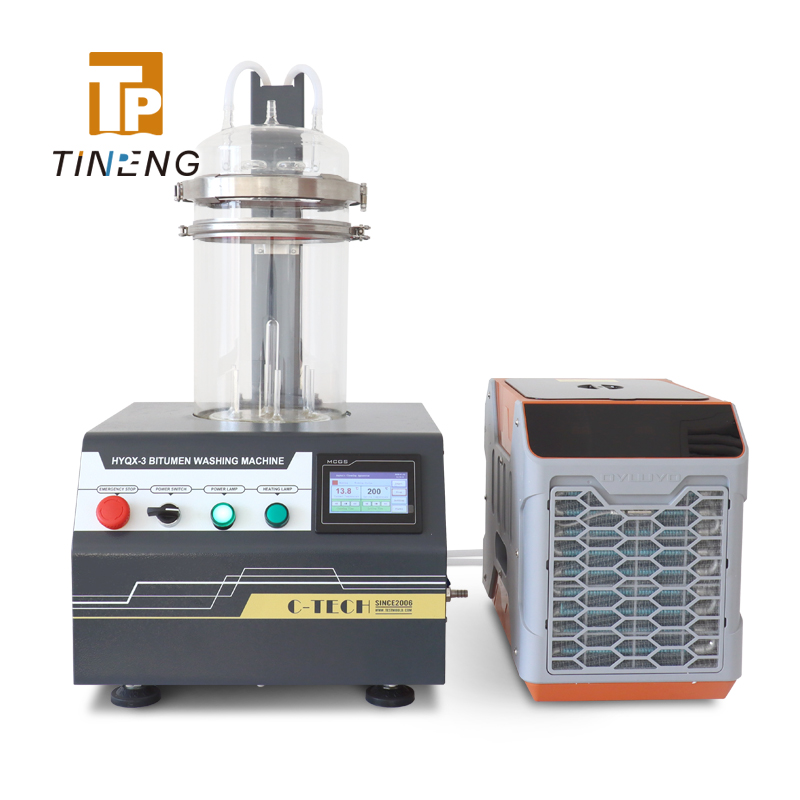 Bitumen washing machine