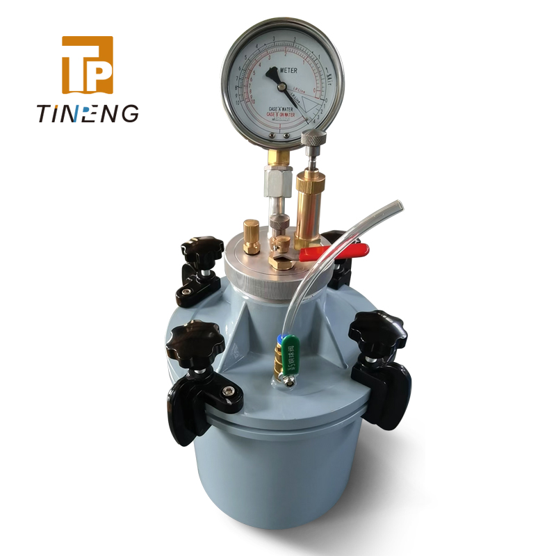 Concrete air content meter